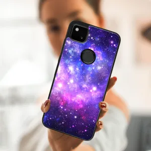MY ART Silikónový kryt Google Pixel 4a GALAXY (015)