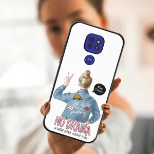 MY ART Silikónový kryt Motorola Moto G9 Play / E7 Plus NO DRAMA (138)