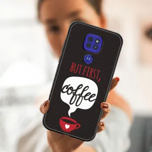 MY ART Silikónový kryt Motorola Moto G9 Play / E7 Plus COFFEE (056)