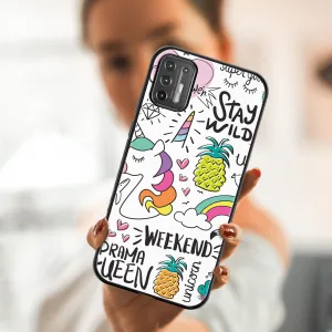 MY ART Silikónový kryt Motorola Moto G9 Plus UNICORN (063)