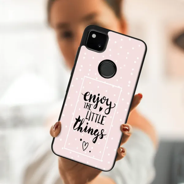 MY ART Silikónový kryt Google Pixel 4a LITTLE THINGS (039)