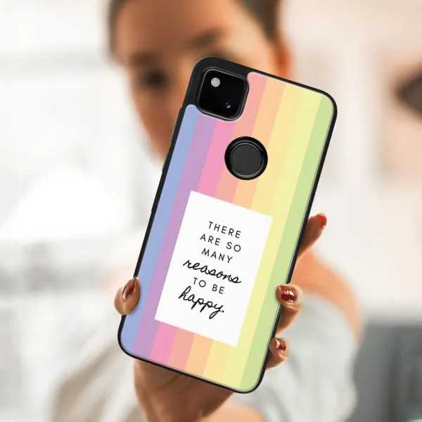 MY ART Silikónový kryt Google Pixel 4a REASONS (040)