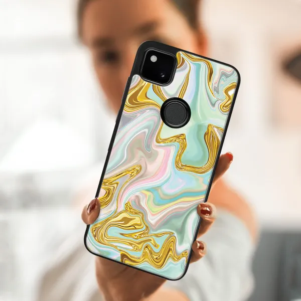 MY ART Silikónový kryt Google Pixel 4a NEON (041)
