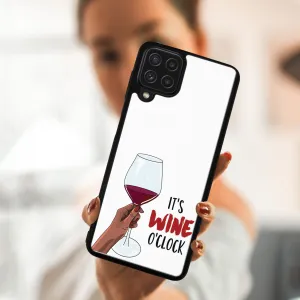 MY ART Silikónový kryt Samsung Galaxy A22 WINE (007)