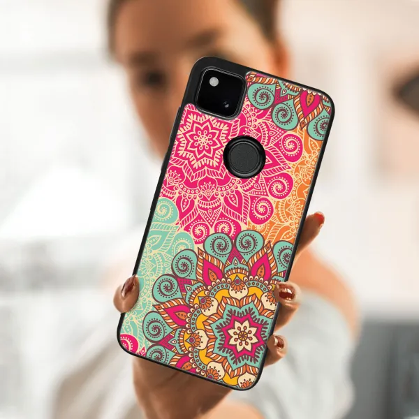 MY ART Silikónový kryt Google Pixel 4a MANDALA (043)