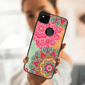 MY ART Silikónový kryt Google Pixel 4a MANDALA (043)