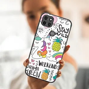 MY ART Silikónový kryt Motorola Moto G9 Power UNICORN (063)