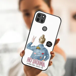 MY ART Silikónový kryt Motorola Moto G9 Power NO DRAMA (138)