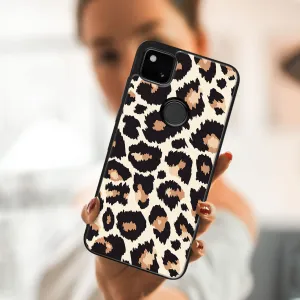 MY ART Silikónový kryt Google Pixel 4a LEOPARD PRINT (238)