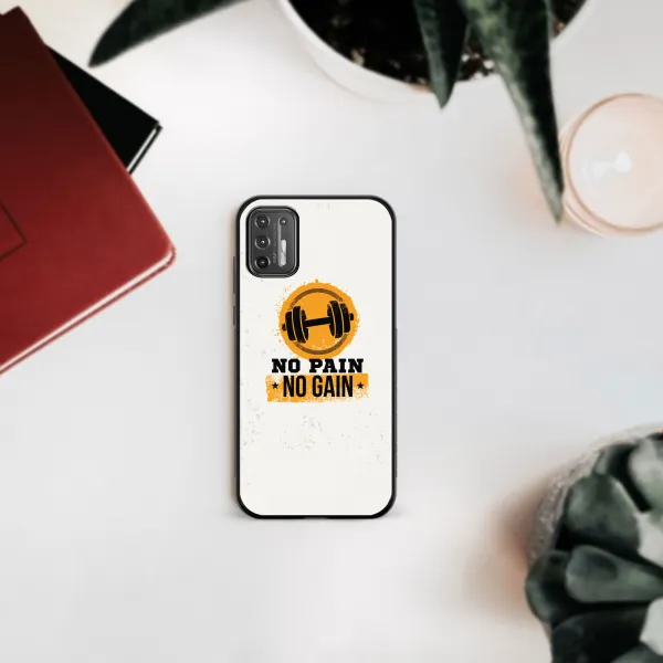 MY ART Silikónový kryt Motorola Moto G9 Plus GYM (005)