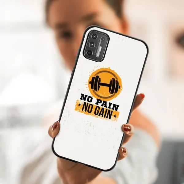MY ART Silikónový kryt Motorola Moto G9 Plus GYM (005)