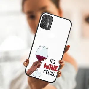 MY ART Silikónový kryt Motorola Moto G9 Plus WINE (007)
