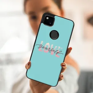 MY ART Silikónový kryt Google Pixel 4a YOURSELF (051)