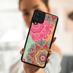MY ART Silikónový kryt Samsung Galaxy A22 MANDALA (043)