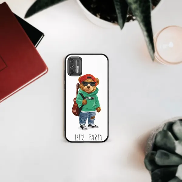 MY ART Silikónový kryt Motorola Moto G9 Plus BEAR (177)