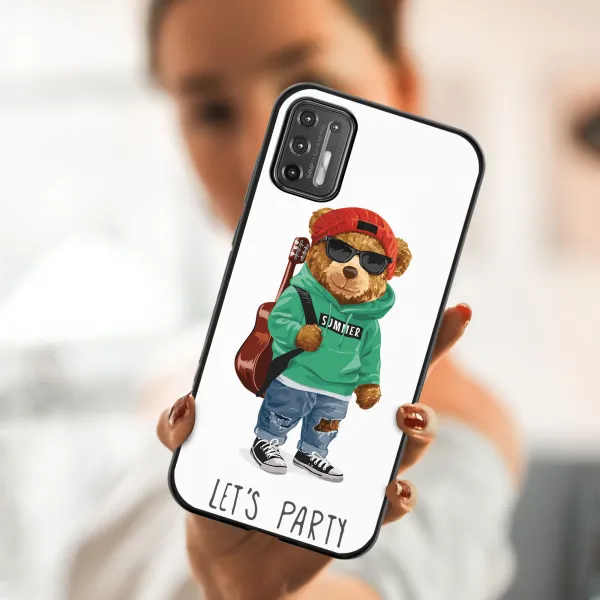 MY ART Silikónový kryt Motorola Moto G9 Plus BEAR (177)