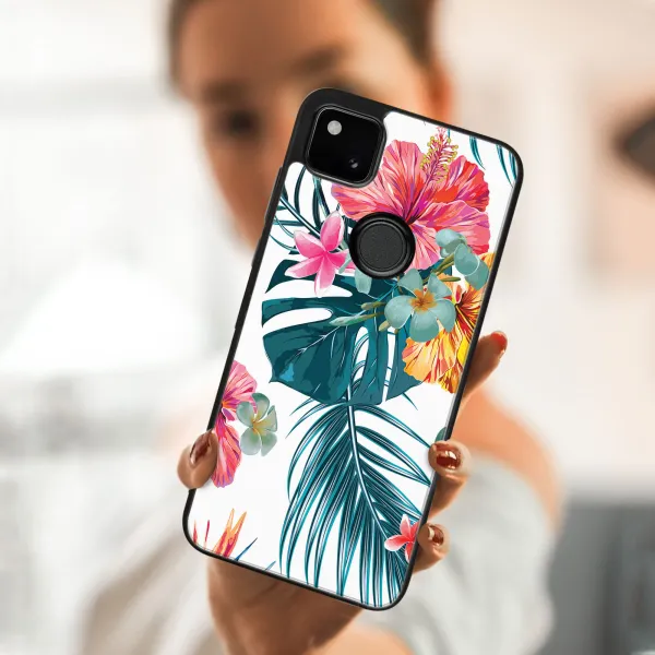 MY ART Silikónový kryt Google Pixel 4a JUNGLE (052)
