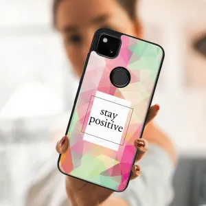 MY ART Silikónový kryt Google Pixel 4a POSITIVE (053)