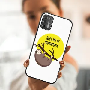 MY ART Silikónový kryt Motorola Moto G9 Plus SLOTH (188)