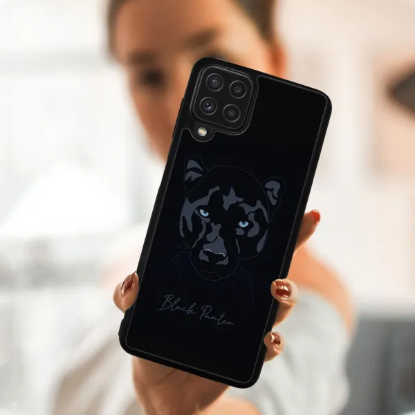MY ART Silikónový kryt Samsung Galaxy A22 PANTHER (245)