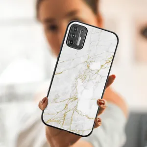 MY ART Silikónový kryt Motorola Moto G9 Plus WHITE STONE (011)