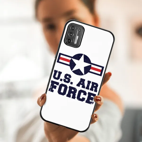 MY ART Silikónový kryt Motorola Moto G9 Plus AIR FORCE (023)