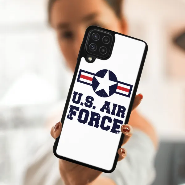 MY ART Silikónový kryt Samsung Galaxy A22 AIR FORCE (023)
