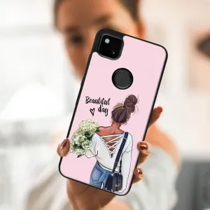 MY ART Silikónový kryt Google Pixel 4a DAY (136)
