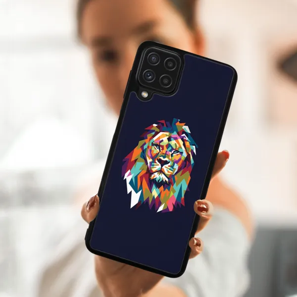 MY ART Silikónový kryt Samsung Galaxy A42 5G LION (246)