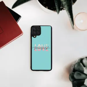 MY ART Silikónový kryt Samsung Galaxy A22 YOURSELF (051)