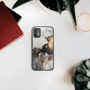 MY ART Silikónový kryt Motorola Moto G9 Plus GREY MARBLE (140)