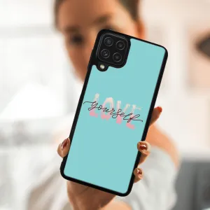 MY ART Silikónový kryt Samsung Galaxy A22 YOURSELF (051)