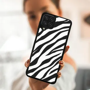 MY ART Silikónový kryt Samsung Galaxy A22 ZEBRA (049)