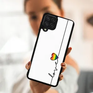 MY ART Silikónový kryt Samsung Galaxy A22 LOVE (054)