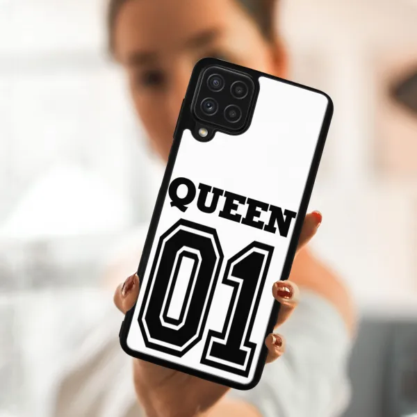 MY ART Silikónový kryt Samsung Galaxy A22 QUEEN (030)