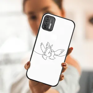 MY ART Silikónový kryt Motorola Moto G9 Plus DOVE (031)