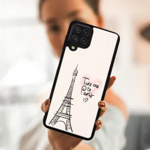 MY ART Silikónový kryt Samsung Galaxy A22 PARIS (057)