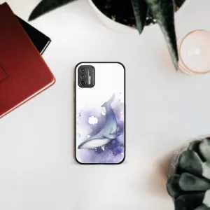 MY ART Silikónový kryt Motorola Moto G9 Plus WHALE (242)