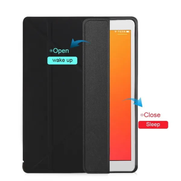 LEATHER Zaklápací obal Apple iPad Pro 12.9 (2015 / 2017) červený