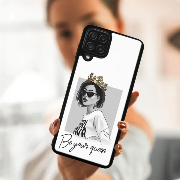 MY ART Silikónový kryt Samsung Galaxy A42 5G QUEEN (139)