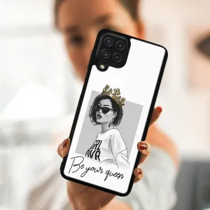 MY ART Silikónový kryt Samsung Galaxy A42 5G QUEEN (139)