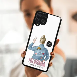 MY ART Silikónový kryt Samsung Galaxy A22 NO DRAMA (138)