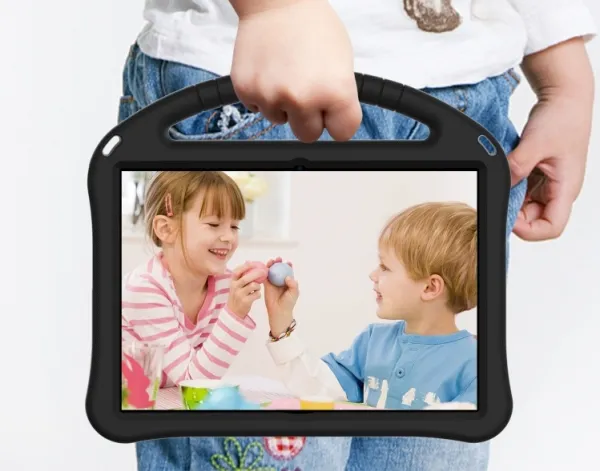 KIDDO Detský obal Lenovo Tab E10 (X104) čierny