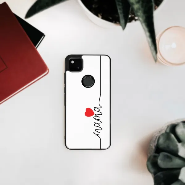 MY ART Silikónový kryt Google Pixel 4a MAMA (200)