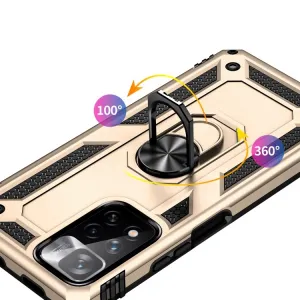 RING Ochranný obal pre Xiaomi Redmi Note 11 Pro zlatý