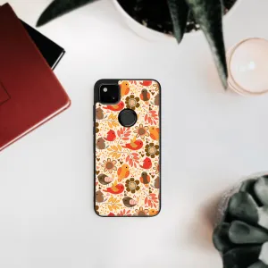 MY ART Silikónový kryt Google Pixel 4a BIRDS (004)