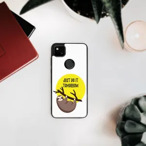 MY ART Silikónový kryt Google Pixel 4a SLOTH (188)