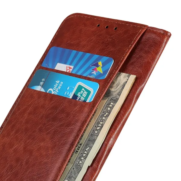 MAGNETIC Peňaženkové puzdro Realme GT Neo2 5G hnedé