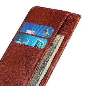 MAGNETIC Peňaženkové puzdro Realme GT Neo2 5G hnedé