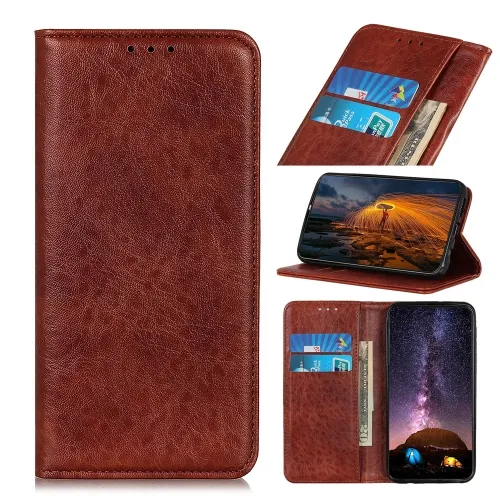 MAGNETIC Peňaženkové puzdro Realme GT Neo2 5G hnedé